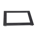 Oven outer Door - 140225485139 Front Glass Black Zanussi 594x [Electrolux Aeg]